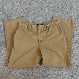 Men’s Match tan trousers/pants/slacks